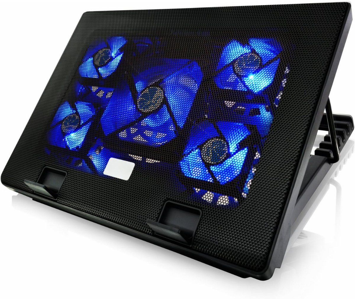 Laptop Cooler - Laptop Stand - Laptop Verhoging - Standaard - Cooling Pad - Zwart