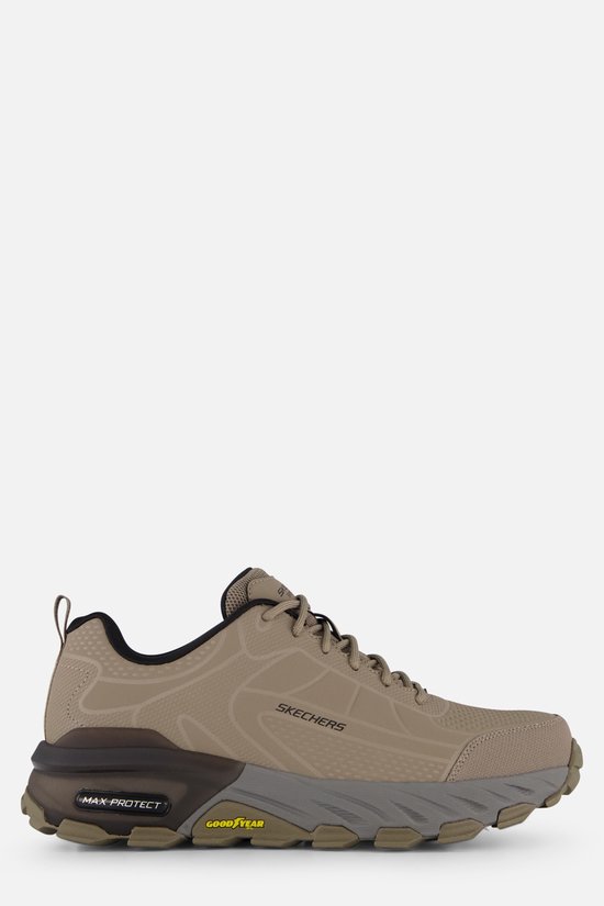 Skechers Max Protect Ironguard Taupe Noir Chaussures de randonnée Hommes