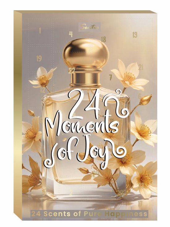 Luxe Kalender met 24 mini Flesjes Eau de Parfum (advent eventueel)