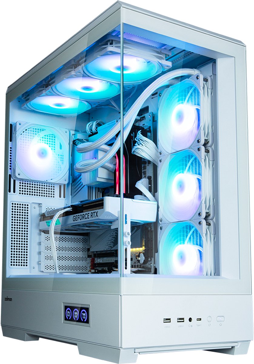 Zalman P50 DS White Midi Tower Wit