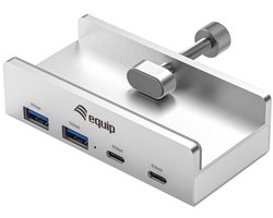 Equip 128967 interface hub USB 3.2 Gen 1 (3.1 Gen 1) Type-A 5000 Mbit/s Aluminium