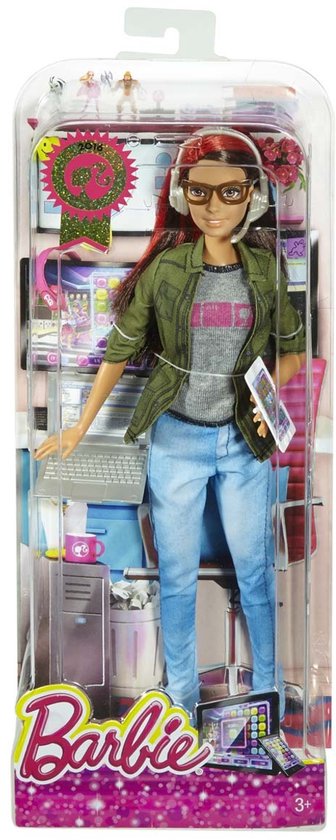 Barbie Game Developer Doll | bol