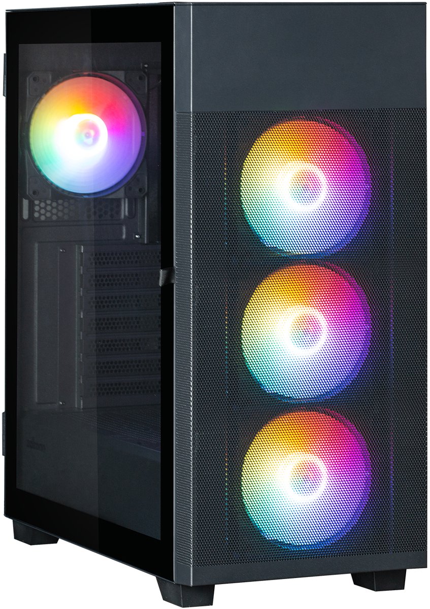 Zalman S5 NEO BLACK Midi Tower Zwart