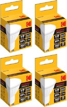 4 stuks Kodak LED GU10 400lm Warm 5W Non Dim IC Driver