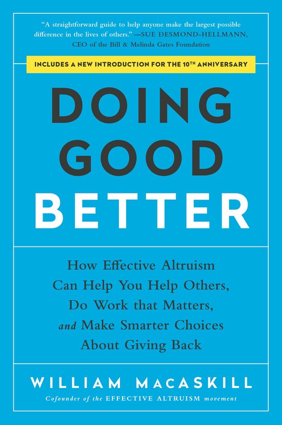 Doing Good Better - cover