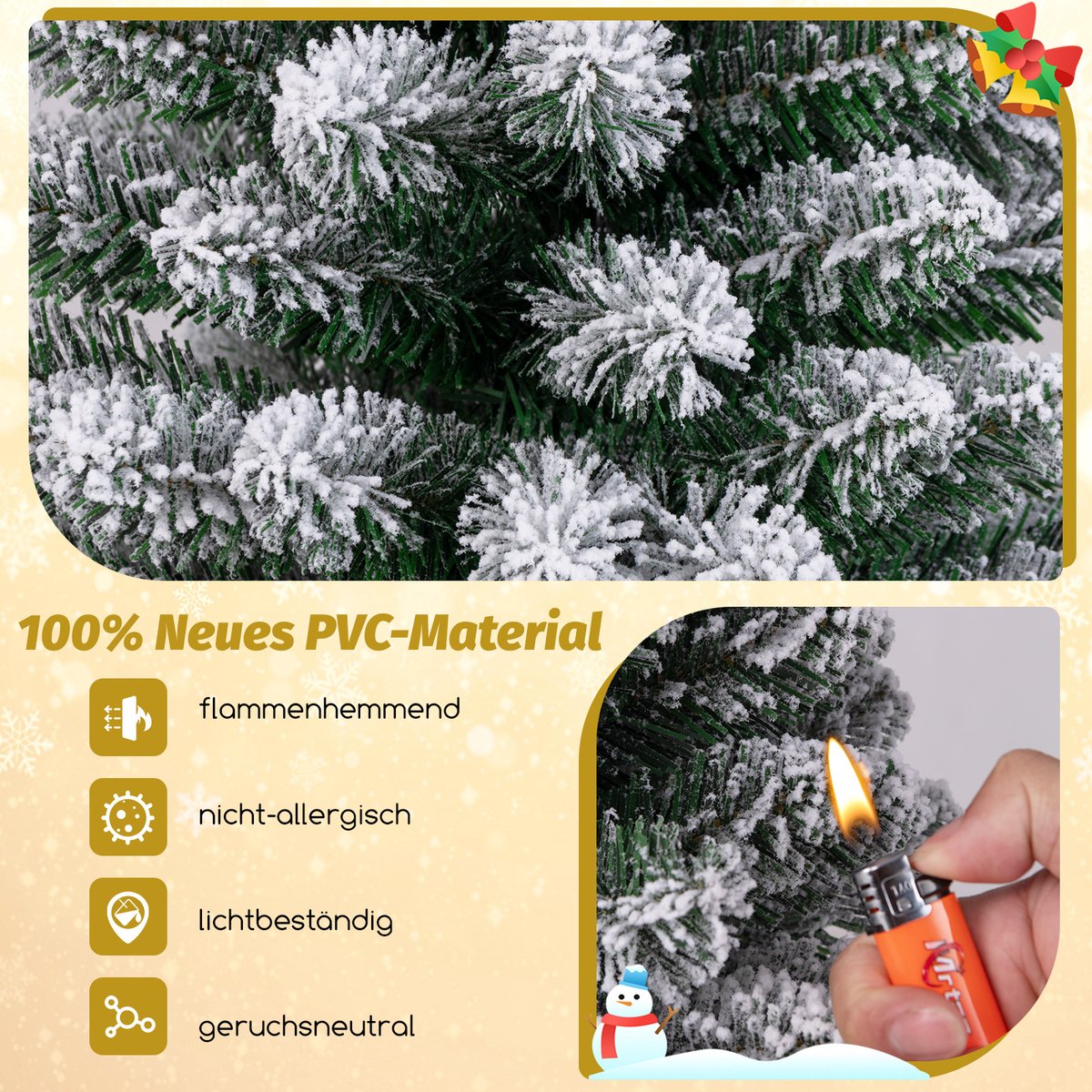 Kunstkerstboom met sneeuw kopen Kunstkerstboom met sneeuw kopen