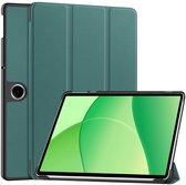 Coverup Tablethoes geschikt voor OPPO Pad SE Hoesje - Tri-Fold Book Case met Wake/Sleep - Groen