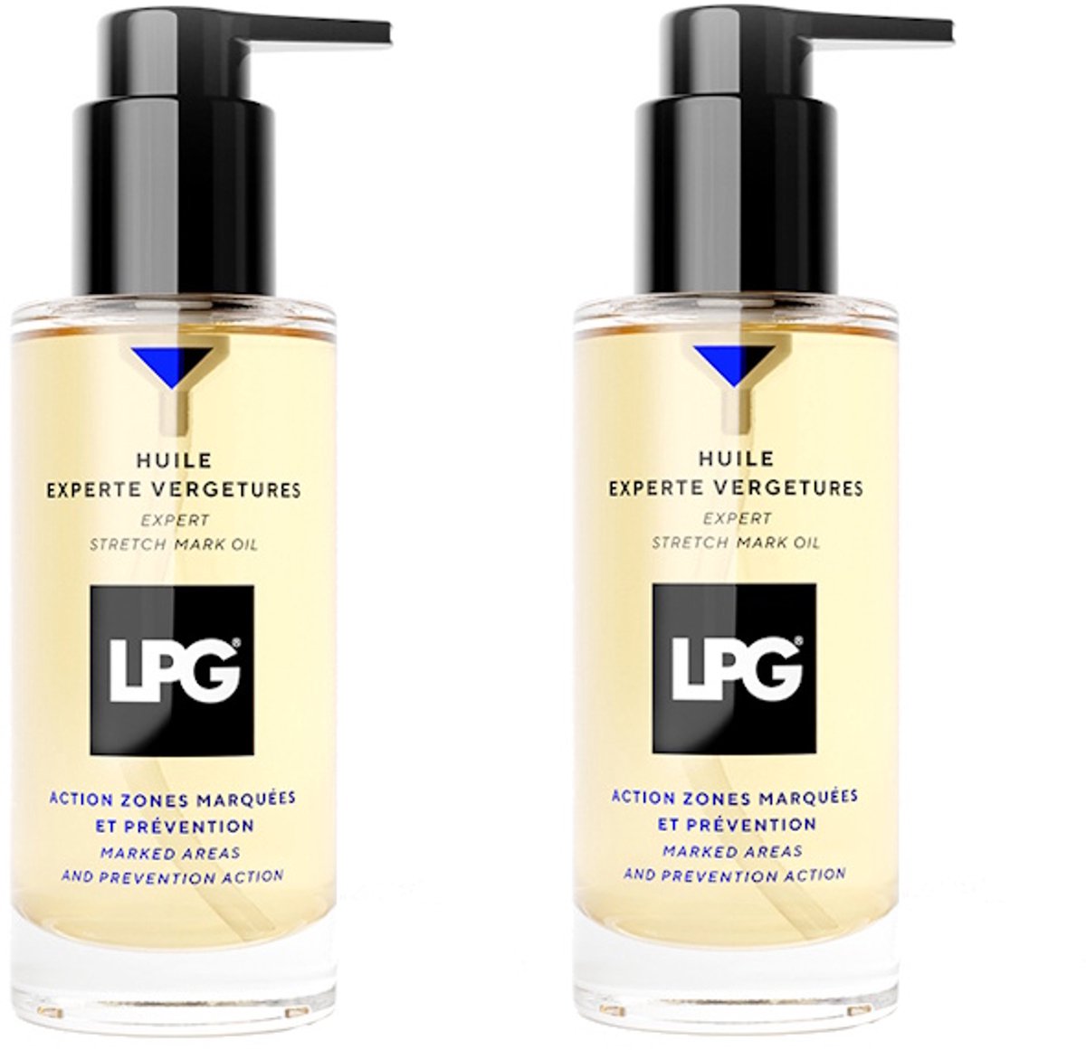 LPG - Endermologie - huidverzorging - expert striemenolie - duopack - 2x100 ml