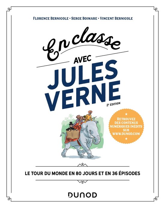 En classe avec Jules Verne - 2e éd. - cover