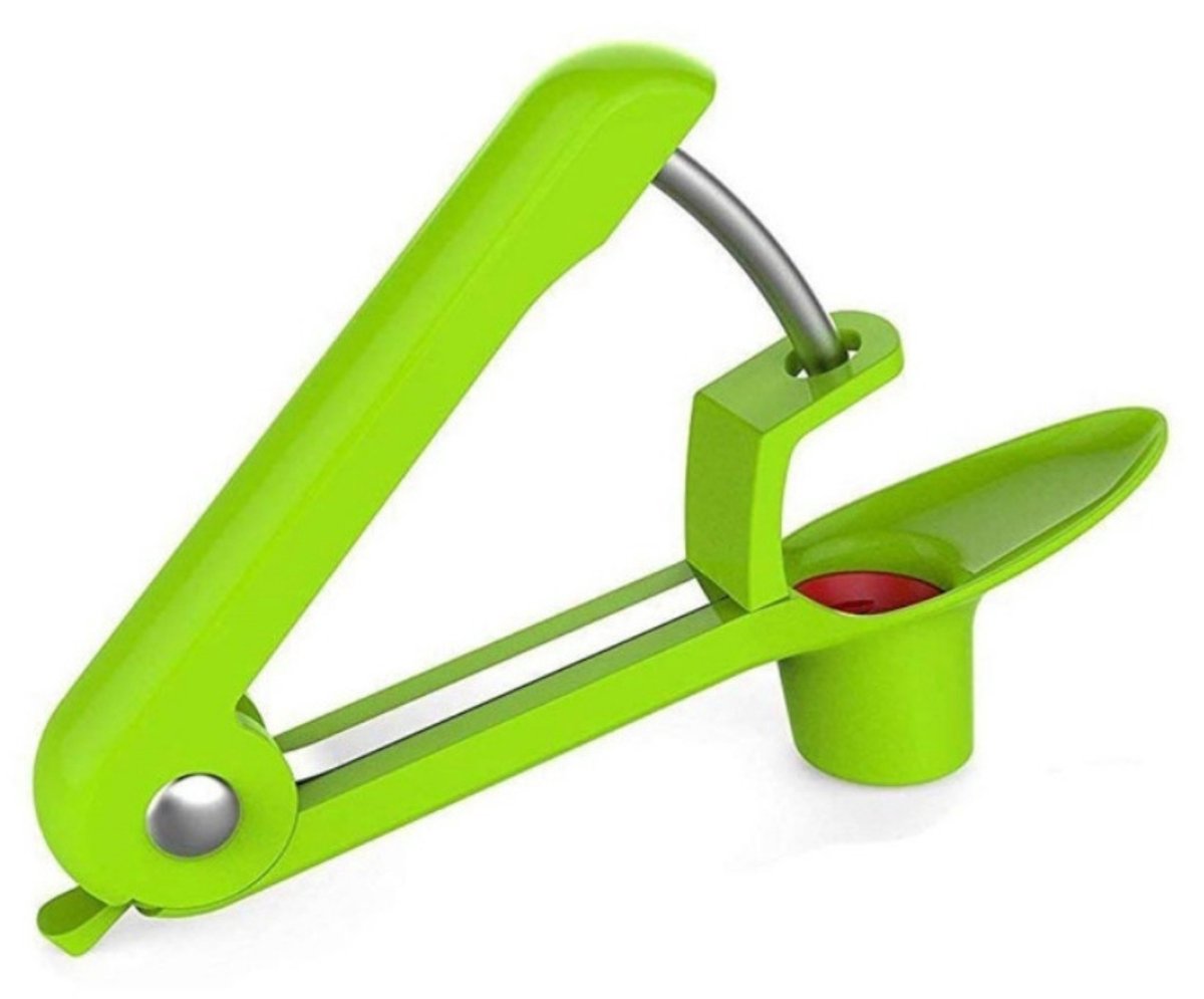 EXCITAT Kersenpiter - Fruitpiter - Dadelpiter - Handmatige fruitpiter - Geschikt voor fruit, kersenbessen - Groen