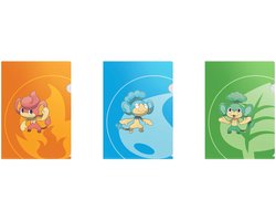Ultra Pro - Pokémon TCG - 3-Pack Tournament Folios featuring Pansear, Pansage and Panpour - UK