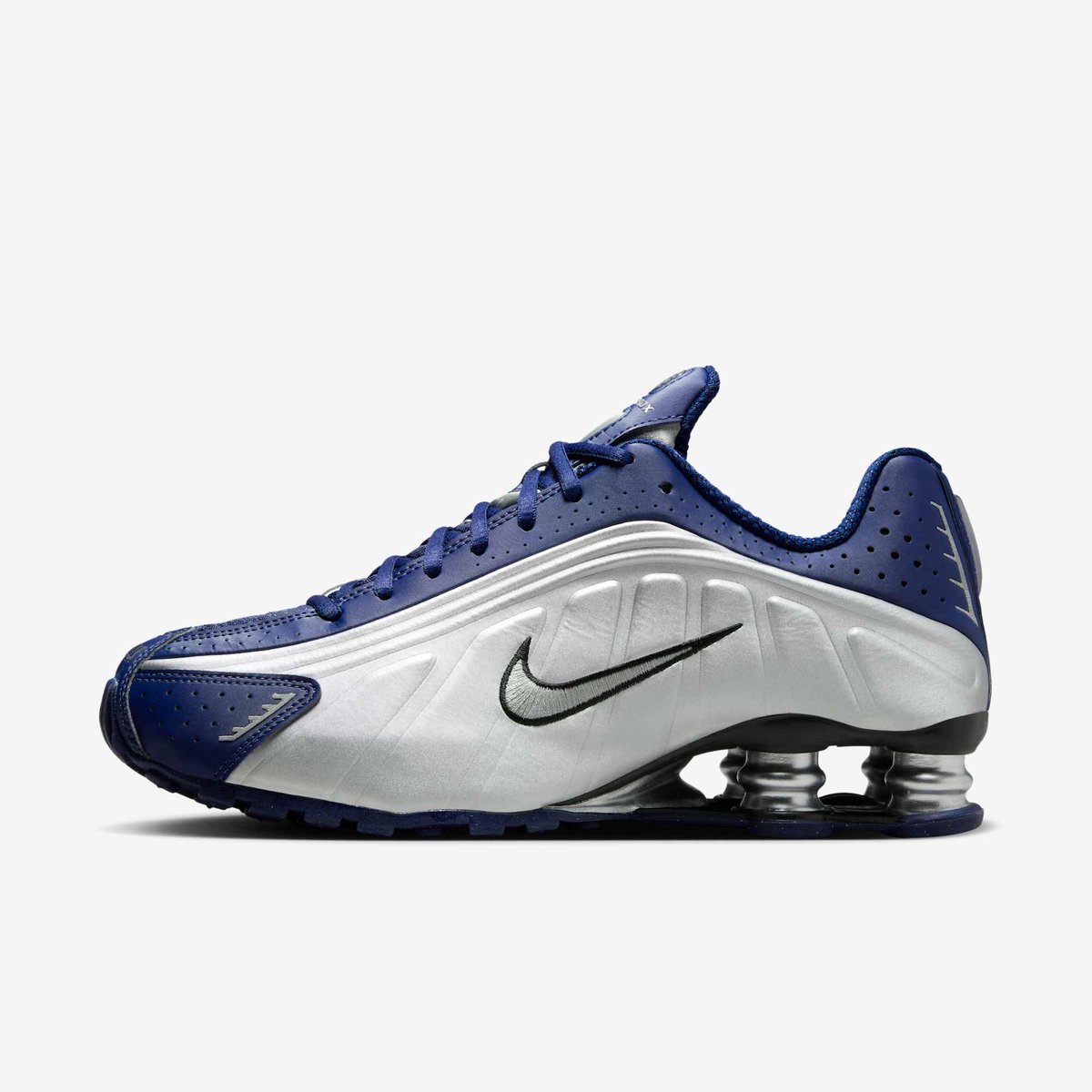 Nike Shox R4 Sneakers Unisex Blauw