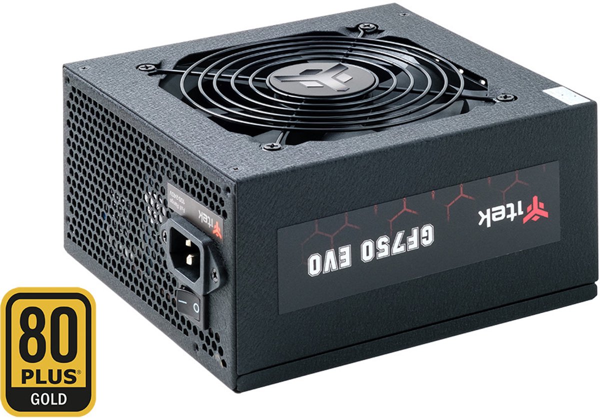 itek GF750 EVO power supply unit 750 W 24-pin ATX ATX Zwart