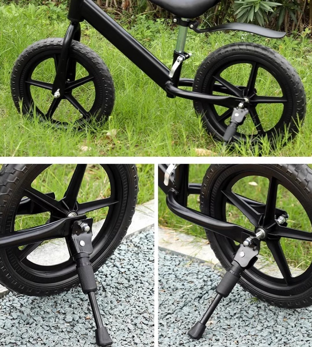Fietsstandaard - 16 Inch - MTB Fietsstandaard - Fietsstandaards - Universeel Klemsysteem - Fietspoot met Extra Stabiele Voet - Geschikt Voor E-bike, Stadsfiets & Mountainbike - Zijstandaard Fiets - Veilig en Stabiel - Zwart – foto 5