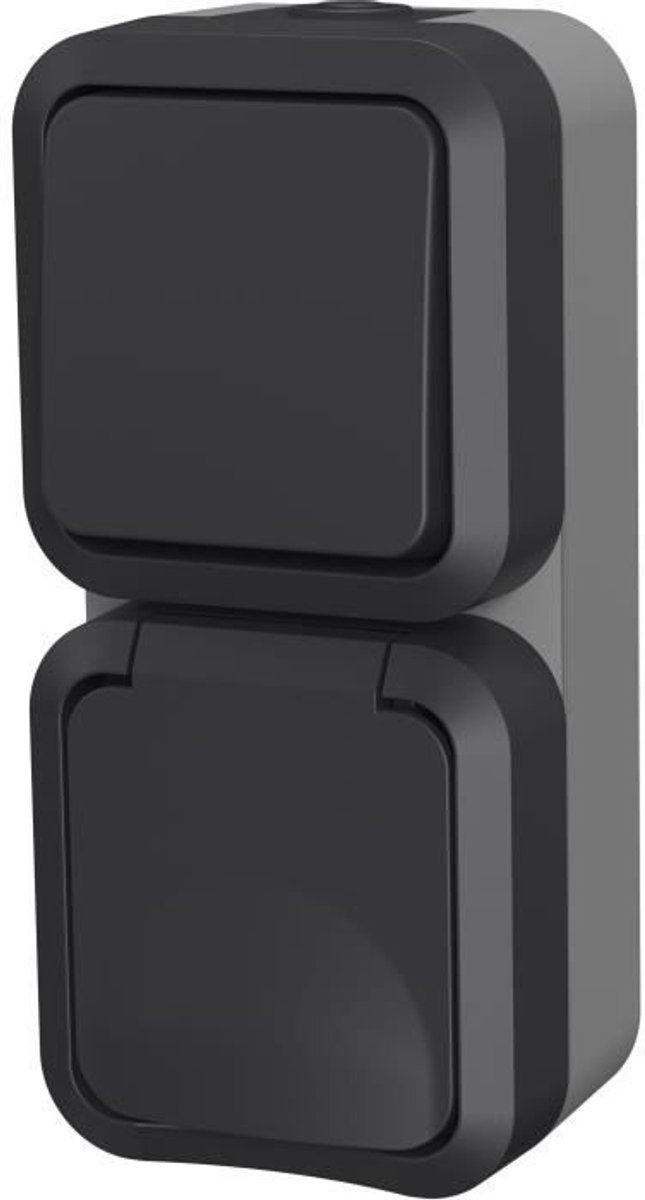 QUARX – Aqua Pro – Buitencombinatie – Dubbele wisselschakelaar – IP55