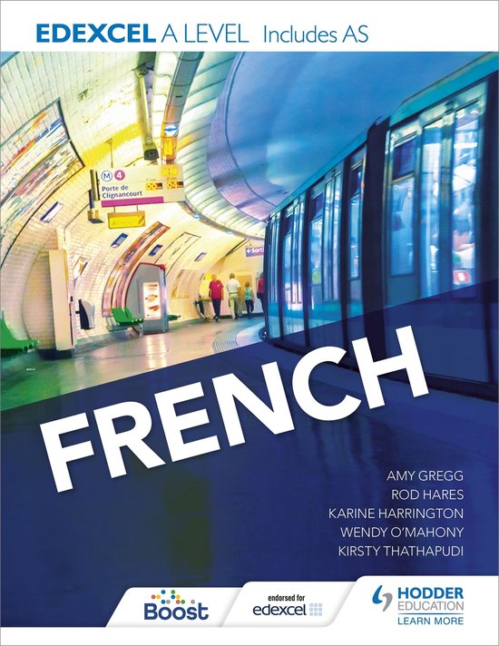 Edexcel A level French (includes AS) - cover