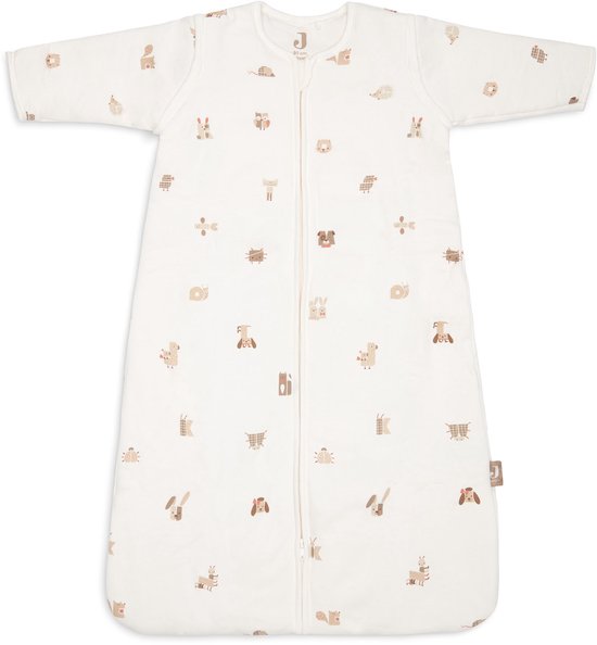 Jollein Slaapzak Baby Met Afristbare Mouw 90cm - Animal Friends