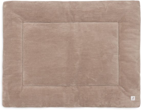 Jollein Boxkleed Baby - 75x95cm - Cloudy Rib - Polyester - Milky Coffee