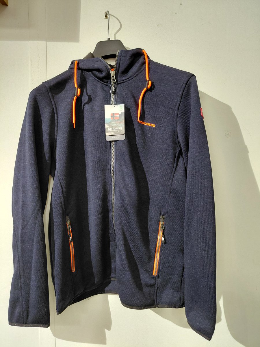 Nordberg Floris Fleece Vest Heren Melange 3XL Blauw