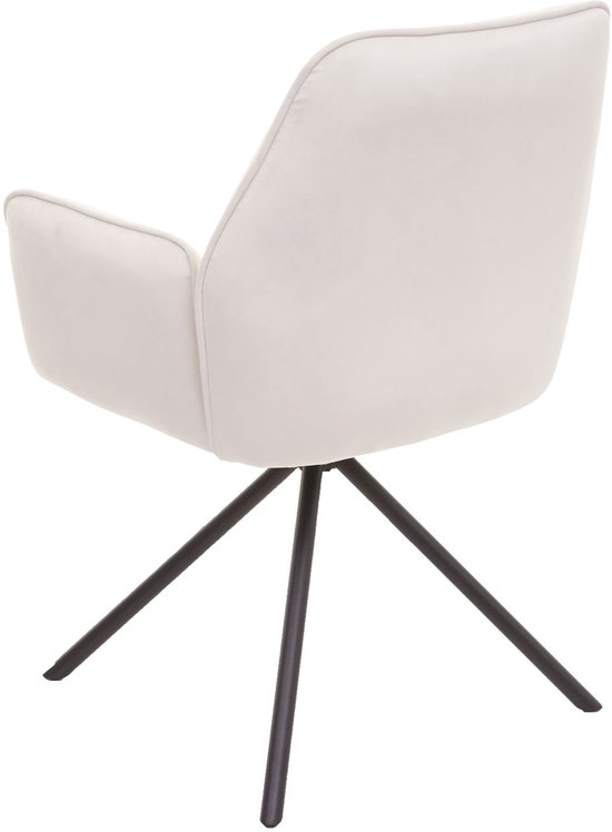 Chaise de salle à manger MCW-G67 Chenille Öko-Tex MVG bleu