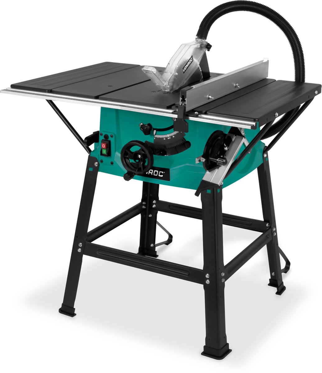 VONROC Zaagtafel 2000W - Groot werkblad - Voor planken en panelen