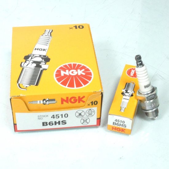 Bougie d'allumage NGK pour Mobylette MBK 50 51 Après 1980 B6HS Neuf