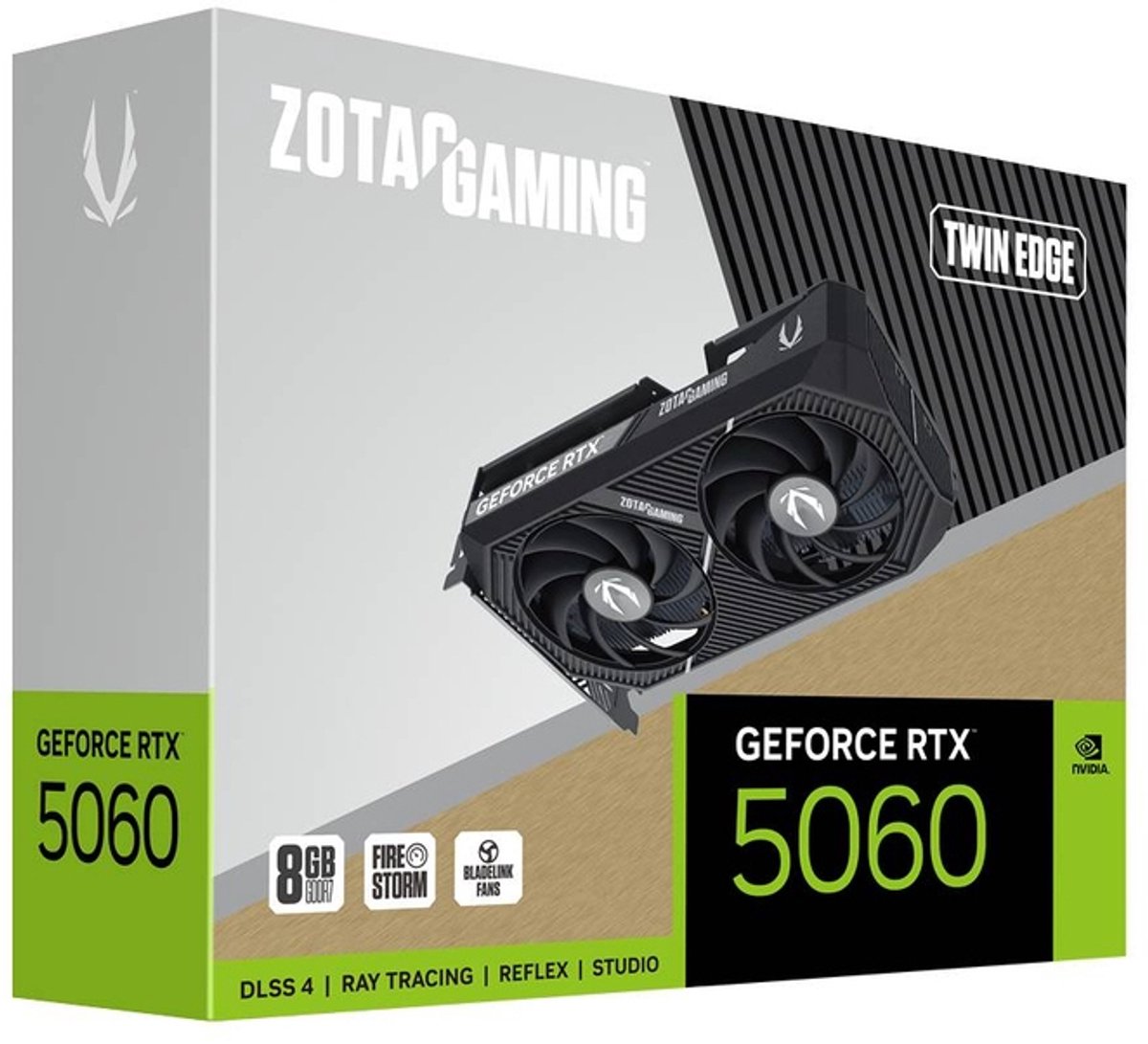 Zotac GAMING GeForce RTX 5060 Twin Edge NVIDIA 8 GB GDDR7