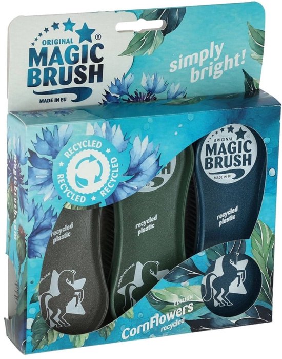 Harry's Horse - Magic Brush 3 Pack - Corn-Flowers