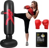 Perenbokszak Wall Mount Boxing Speed Bag met Sucker Training Speedball Reflex Ball Lightning Fast Home Office Gym
