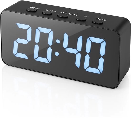 Genérico Digitale wekker voor slaapkamer, elektronische klok Genérico Digitale wekker voor slaapkamer, elektronische klok