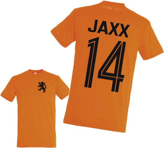 T Shirt Oranje Kinderen Rugnummer En Naam Nederlands Elftal t-shirt-oranje-kinderen-rugnummer-en-naam-nederlands-elftal