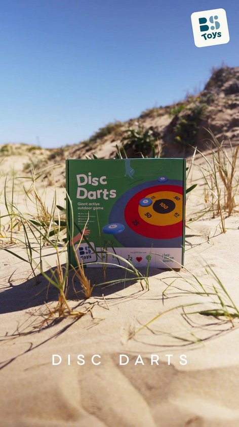 BS Toys Disc Deluxe – Jeu De Lancer De Frisbee Géant Pour Enfants Dès 6 Ans, Cible à Points, Idéal Jardin Et Anniversaires
