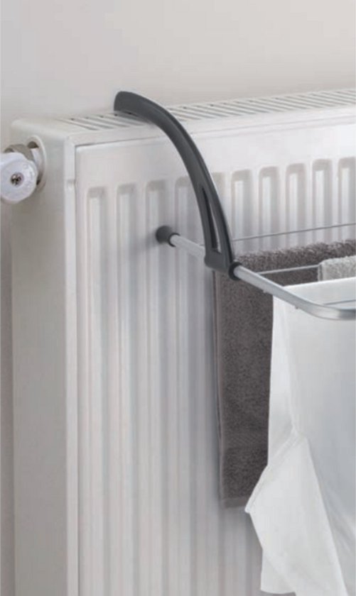 Tomado - Seram - Droogrek Hangend - 7 meter drooglengte - Hangdroogrek - Verstelbare Armen - Grijs