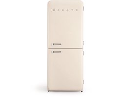 CREATE - Koelkast in retro stijl - FRIDGE RETRO COMBI 401 L
