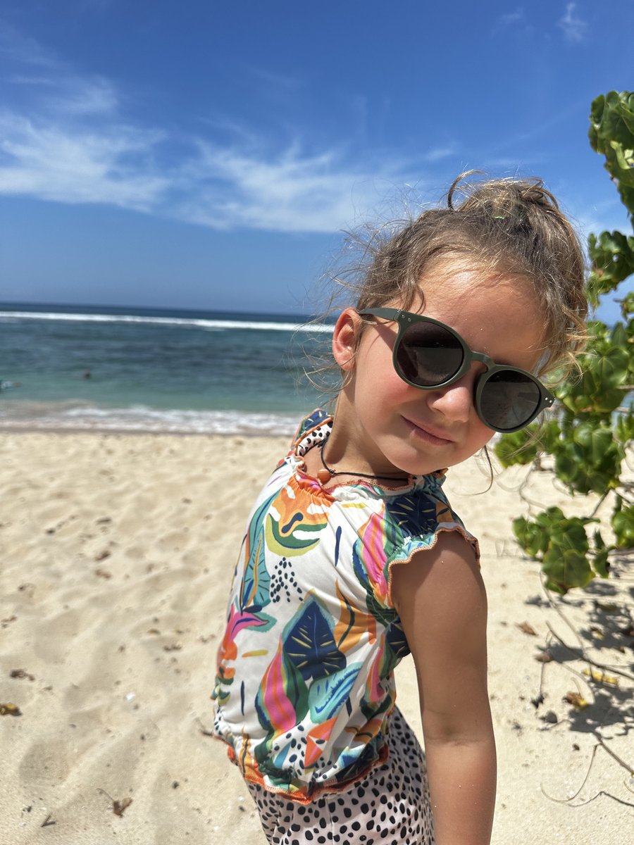 Ducksday - Omkeerbare tankini met haarlint - voor meisjes - UPF 50+ - Driedelige zwemset - Moana — afbeelding 4