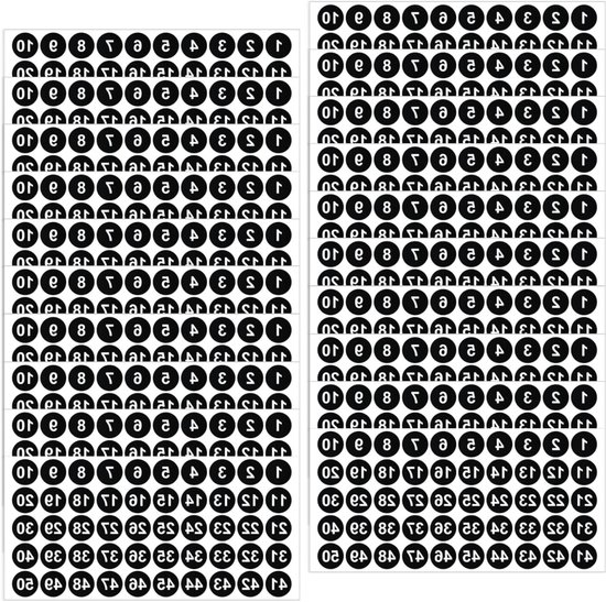 QUARKZMAN 810 stuks rode vinyl letterstickers, 10 vellen 4 cm, schattige cijfer- en alfabetstickers voor kunstcreaties, doe-het-zelf, cadeaukaarten, stickers