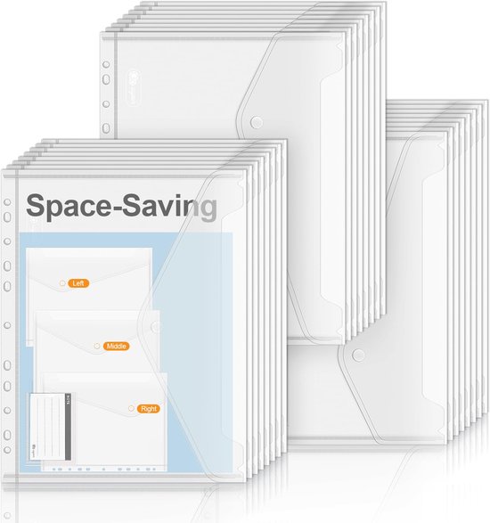 Documententas A4 voor archivering 24 stuks [RUIMTEBESPAREND ...