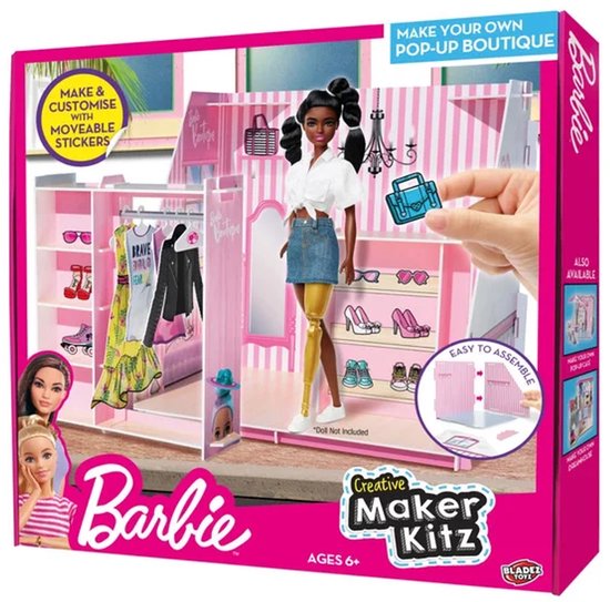 Barbie Extra pop en kaptafel speelset met unieke pop GYJ70 - Vergelijk