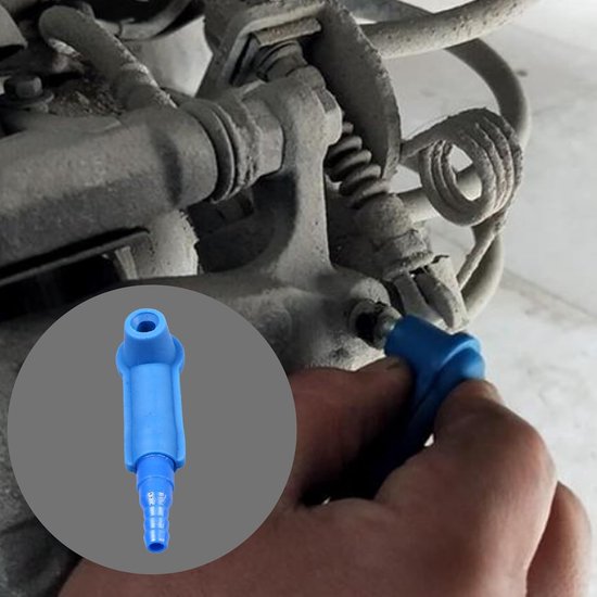 Adapterset voor rem ontluchter 90 graden
