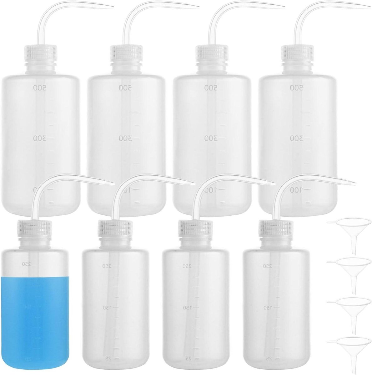 Allecto plus - Spuitfles set voor planten, laboratoria, tuin - 250 ml en 500 ml