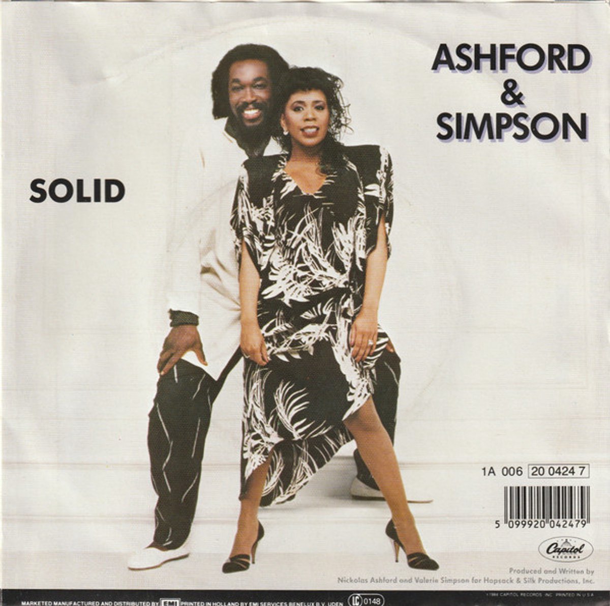 Ashford & Simpson - Solid (1984) 7" Vinyl Single