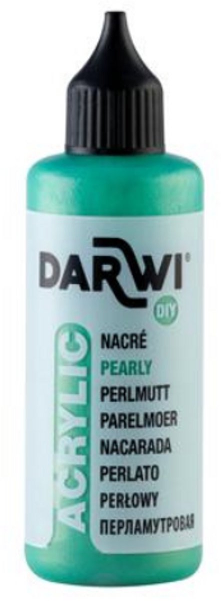 DARWI parelmoer acrylverf groen