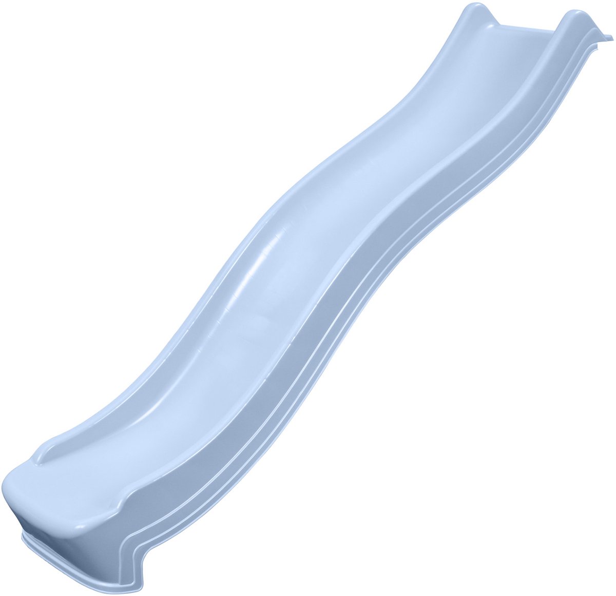 Swing King - Glijbaan - Pastel Blauw - 220 cm