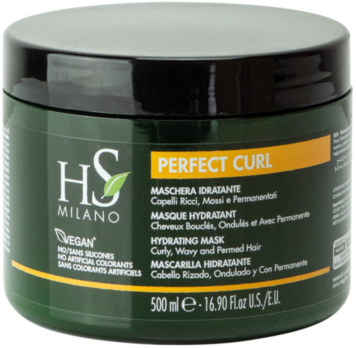 HS MILANO Perfect Curl Hydrating Mask 500 ml