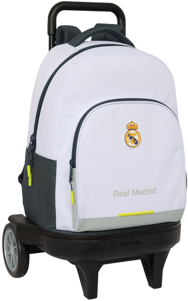 Schoolrugzak Real Madrid C.F. Wit 33 x 45 x 22 cm