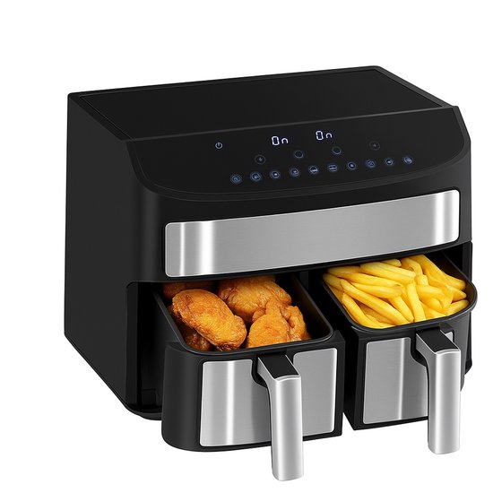 airfryer Airfryer-airfryer ninja-Dual air fryer with 2 - airfryer - €147,99