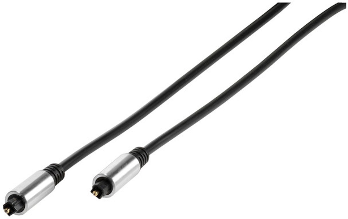 Vivanco 41827 InfiniBand en Glasvezelkabel 3 m Toslink ODT Zwart