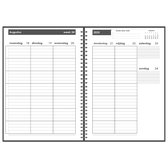 Huurdies® schoolagenda 2025 2026 – Van augustus 2025 t/m juli 2026 – A4 - Forex omslag