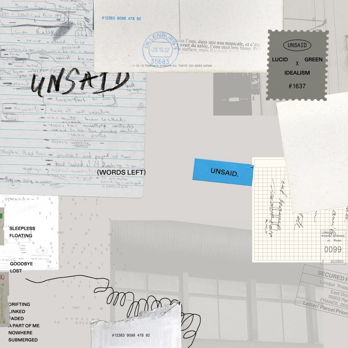 Idealism X Lucid Green - Unsaid (LP)
