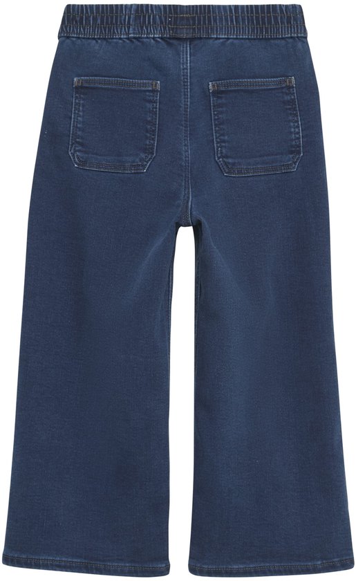 Broek Maat 110/REG Meisjes MARINE katoen bol
